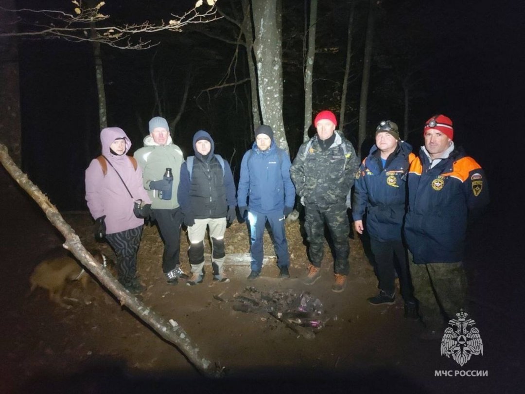 Оказание помощи в горно-лесной местности в Бахчисарайском районе